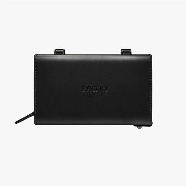 D-Shaped Saddle Bag Black