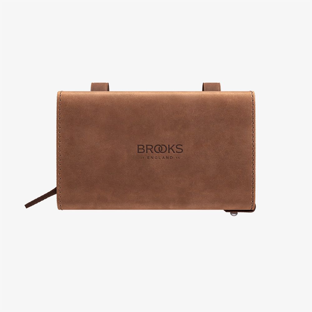 D-Shaped Saddle Bag Dark Tan