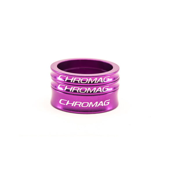Chromag Headset Spacers Purple