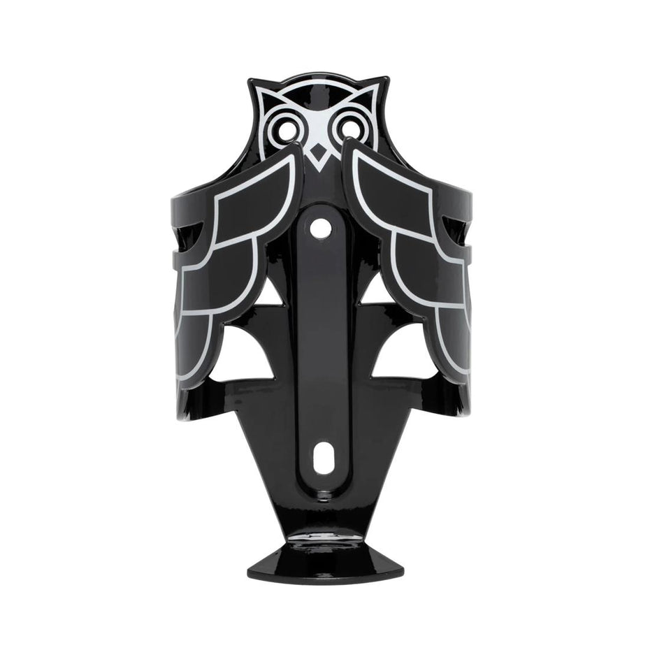 Owl Cage Black Silver