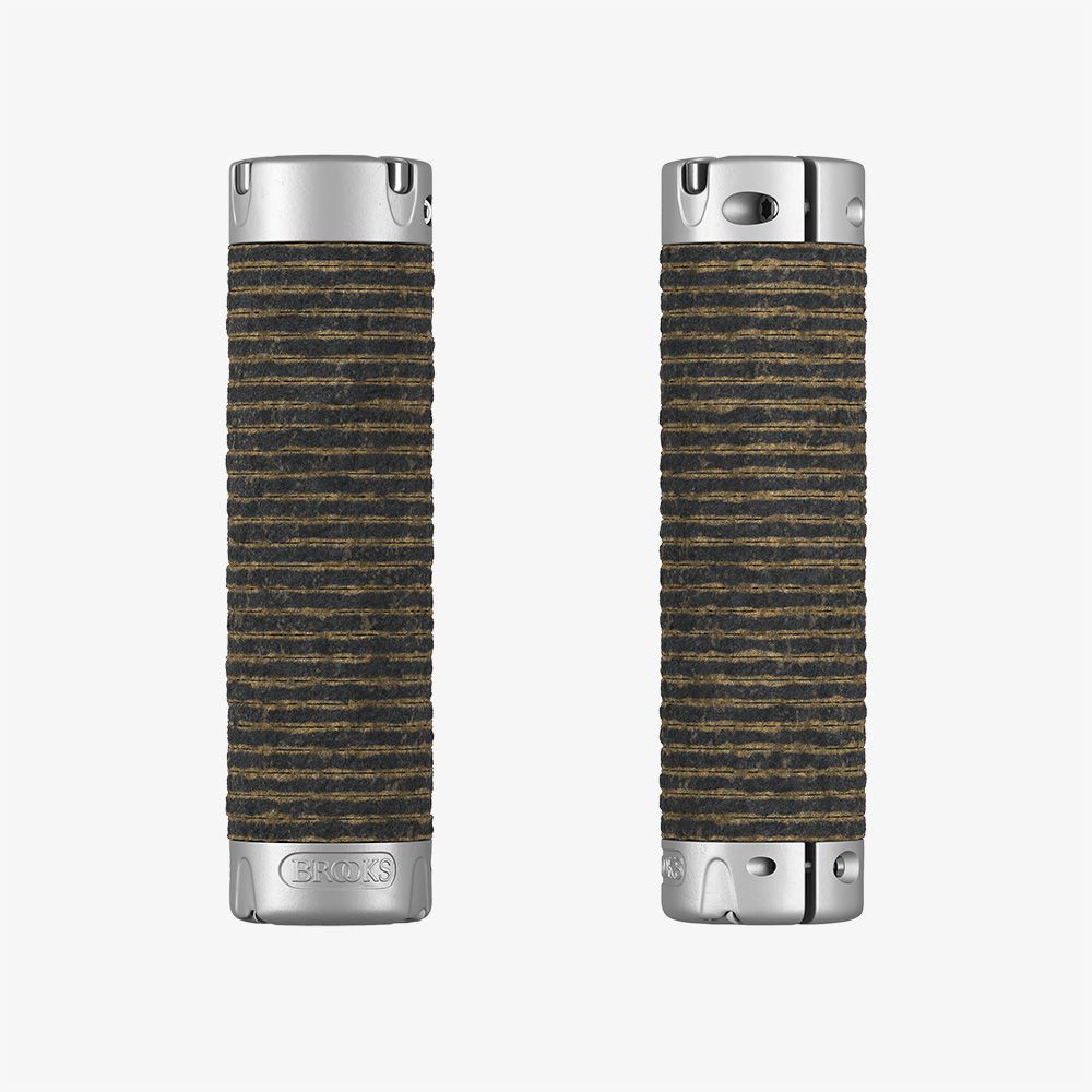 Plump Leather Handlebar Grips