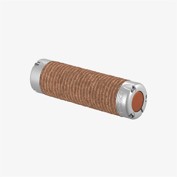 Plump Leather Handle Bar Grips