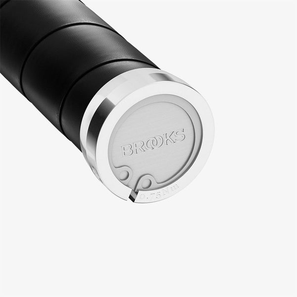 Slender Leather Handlebar Grips
