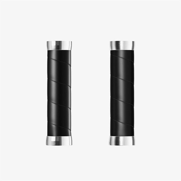 Slender Leather Handlebar Grips