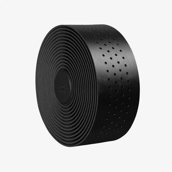 Leather Bar Tape Black
