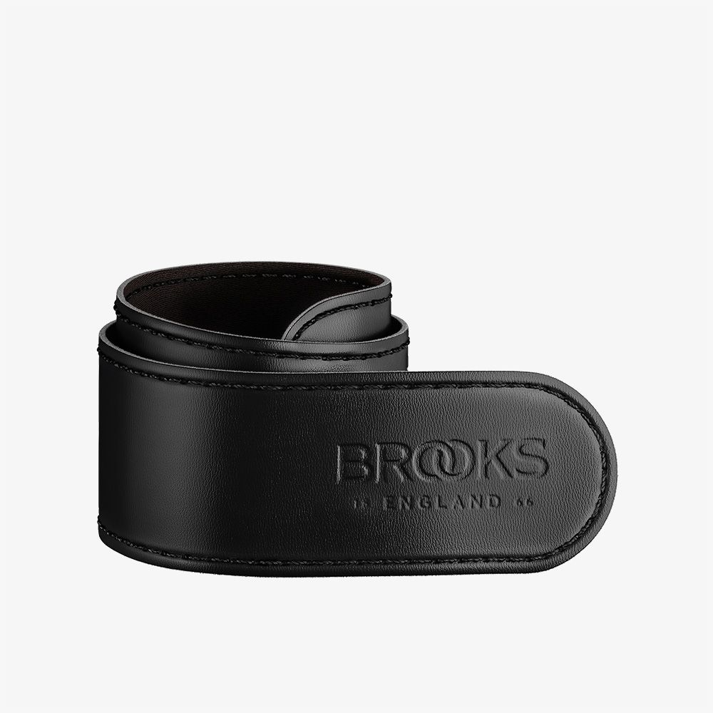 Leather Trouser Strap Black