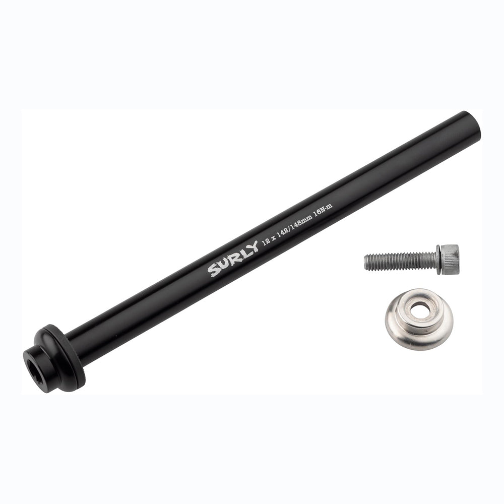 Surly Rear Thru-Axle 12mm x 142mm  Chromoly Black 
