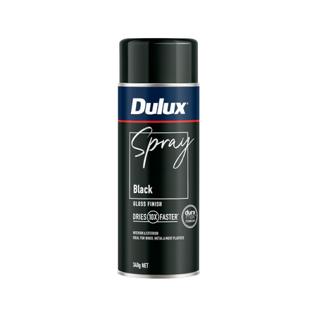 Dulux Spray Gloss Black
