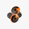 Lizard Skins DSP Ultra Bar Tape Tangerine - Plugs