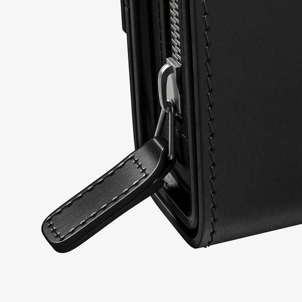 D-Shaped Saddle Bag Black