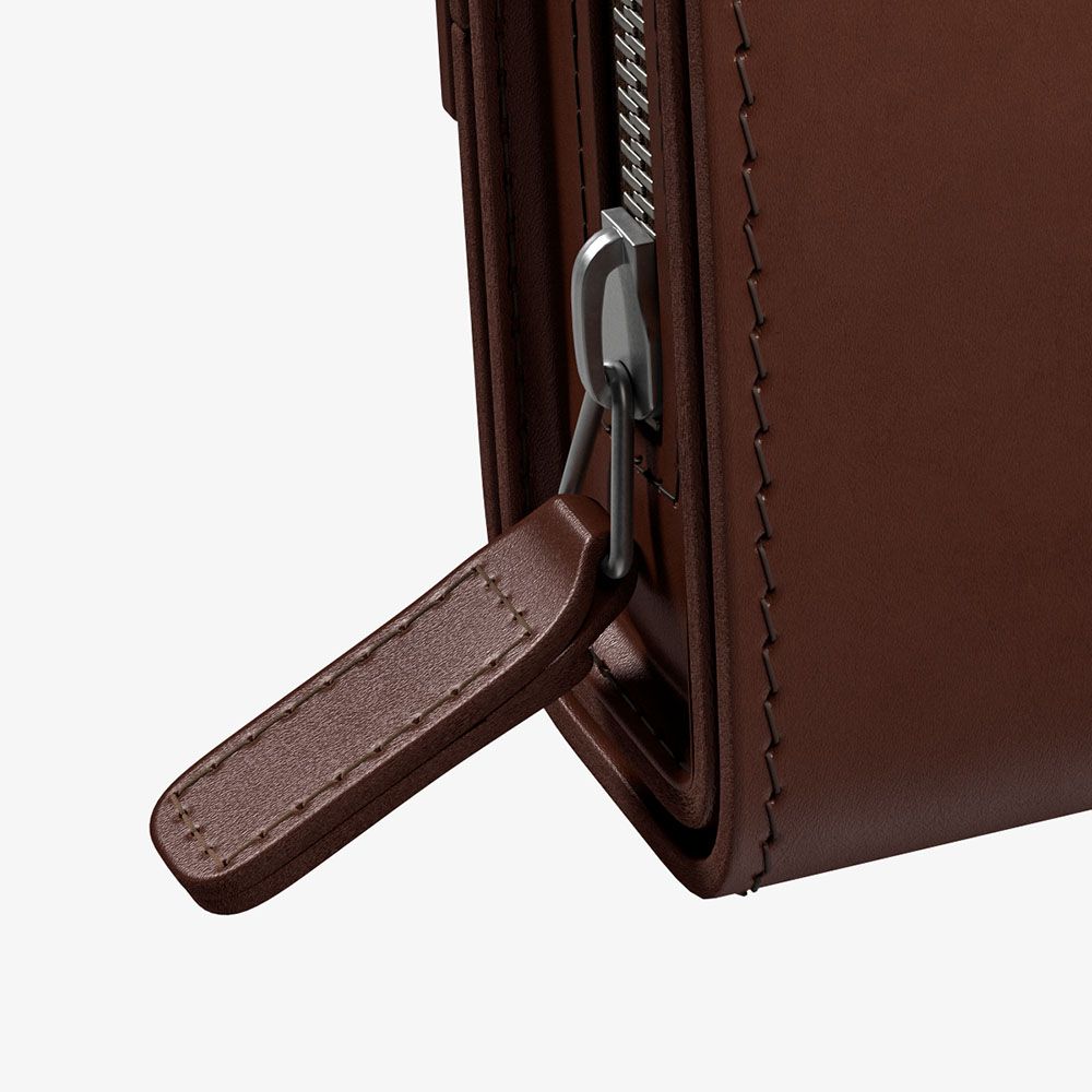 D-Shaped Saddle Bag Brown