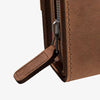 D-Shaped Saddle Bag Dark Tan