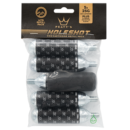 Peatys Holeshot CO2 refill Pack 5x25g