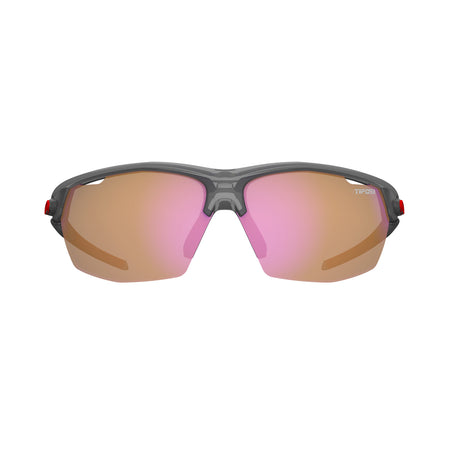 Tifosi Navar Sunglasses Satin Vapor with AC Red Lens
