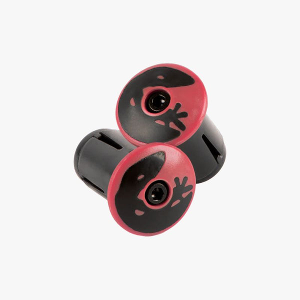 Lizard Skins DSP Ultra Bar Tape Crimson Red - Plugs