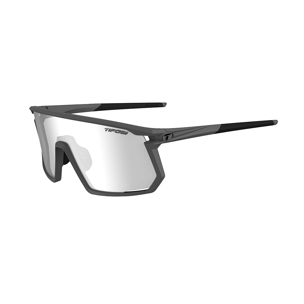 Tifosi Moab Sunglasses Matte Pink with Clarion Rose AC Red and Clear Lens

