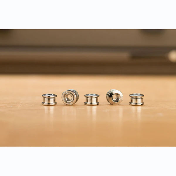 Problem Solvers Chainring Bolts Single Silver Alloy - 5 Pack
