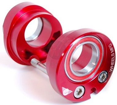 Eccentric BB for BB30 &amp; 24/22mm (SRAM) Cranks - Red