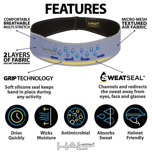Halo AIR II Headband Pullover tech