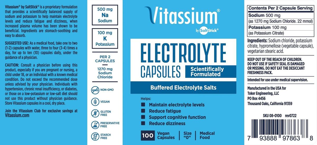 Saltstick Vitassium Caps