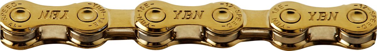 YBN Chain 12 Speed S12-Ti Gold