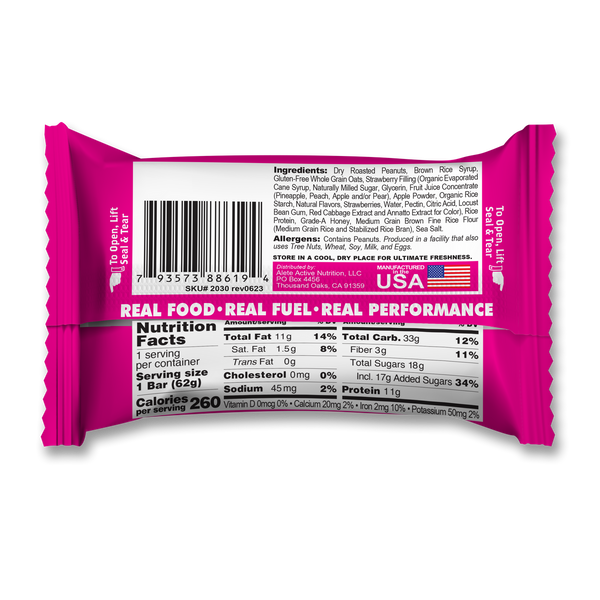 Bonk Breaker Peanut Butter & Jelly Protein + Energy Bars