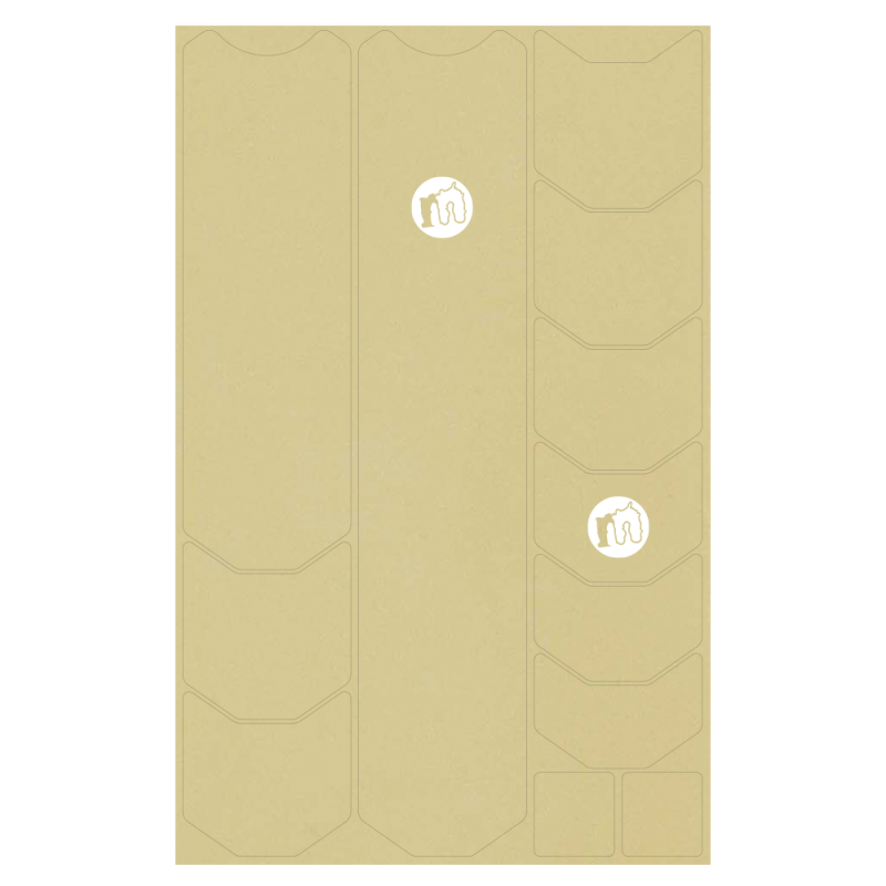 Mucky Nutz Frame Skinz Clear