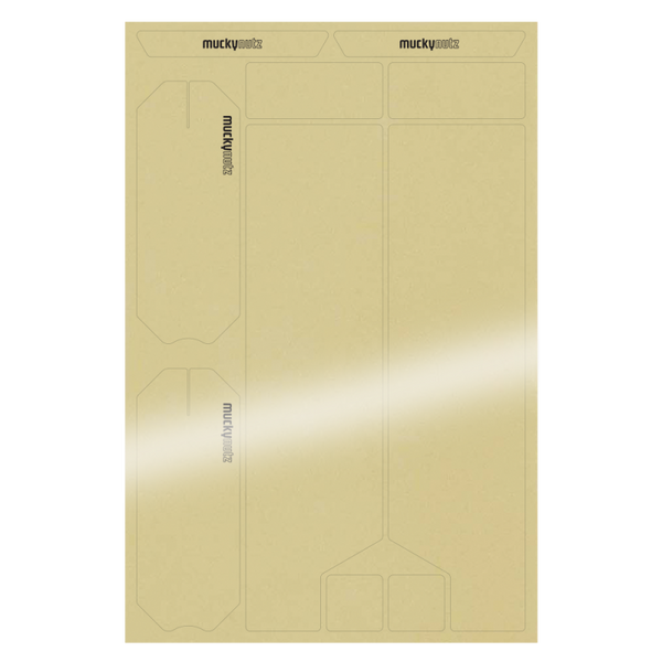 Mucky Nutz Fork & Crank Skinz Clear