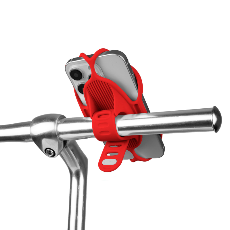 Bone Collection Bike Tie 5 Smartphone Holder Red - 5