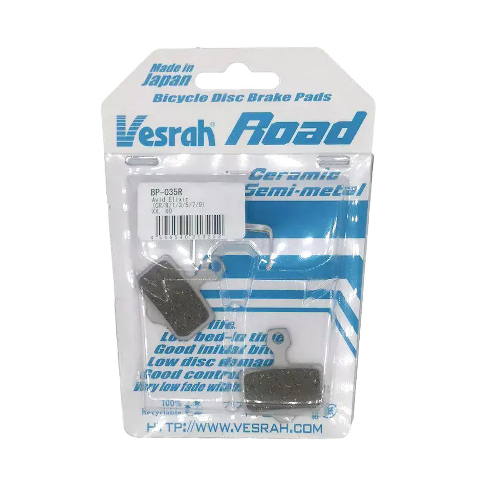 VESRAH Cycle Brake Pad - Road BP-035R