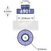6901 Open bore Adapter
