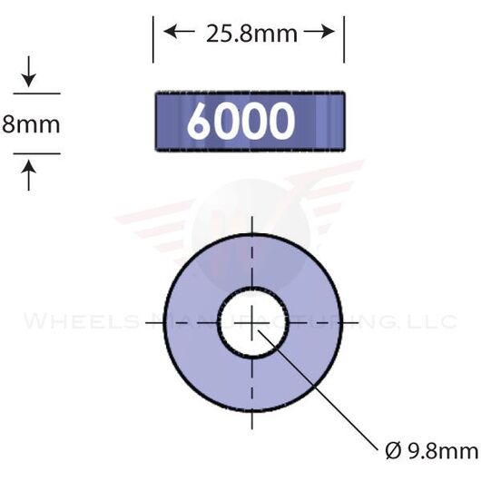 6000 Open Bore Adapter