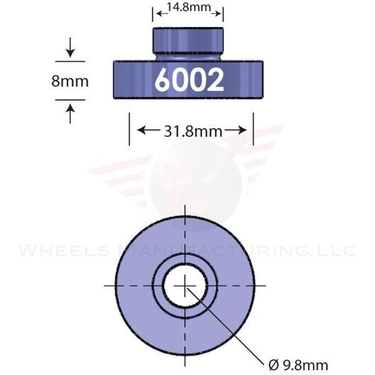 6002 Open Bore Adaptor