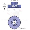 6003 Open Bore Adaptor