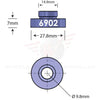 6902 Open Bore Adaptor