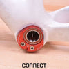 Eccentric BB for BB30 &amp; 24/22mm (SRAM) Cranks - Black