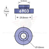 6903 Open Bore Adapter