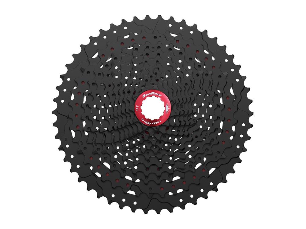 SUNRACE 11-51 12sp MTB CASSETTE BLACK HG FITMENT With SHIMANO COG