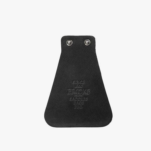 Leather Mud Guard Flap Black