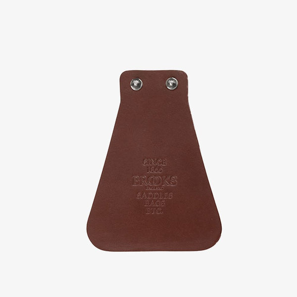 Leather Mud Guard Flap Brown
