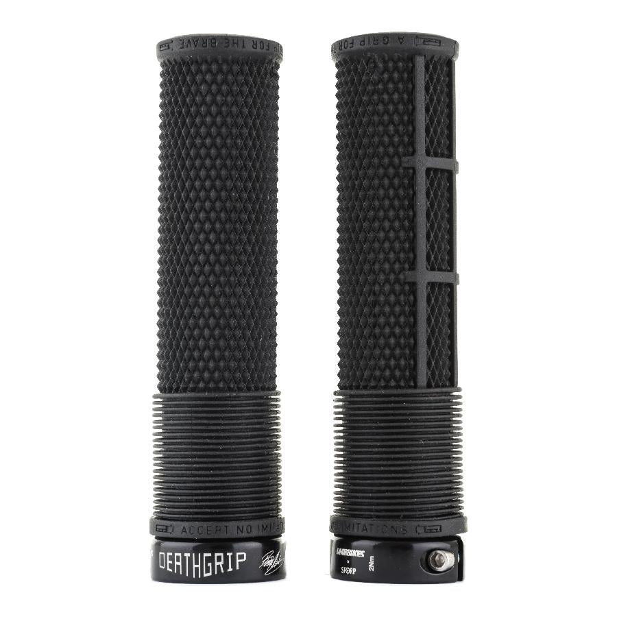 DMR DeathGrip Flange Lock-On Grips Thin (29.8mm)-Black