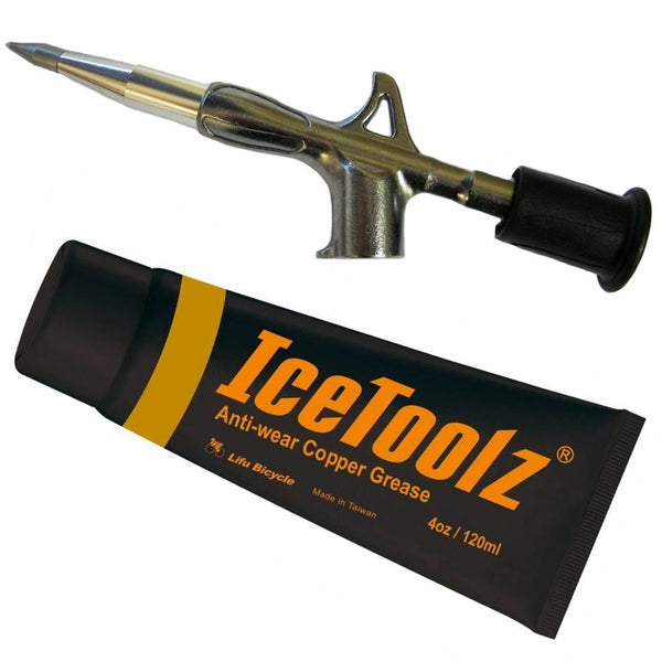 IceToolz Anti-Wear Copper Grease & Gun