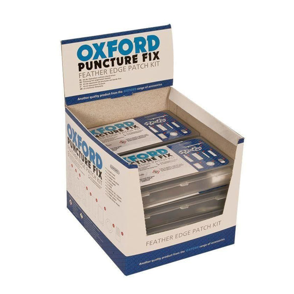 Oxford Cycle Puncture Repair Kit with Tyre Levers - Box