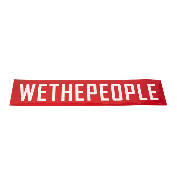 WTP Ramp Sticker - Red