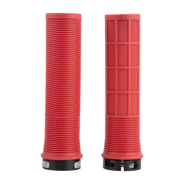 Oxford Driver Lock-On Grips Red