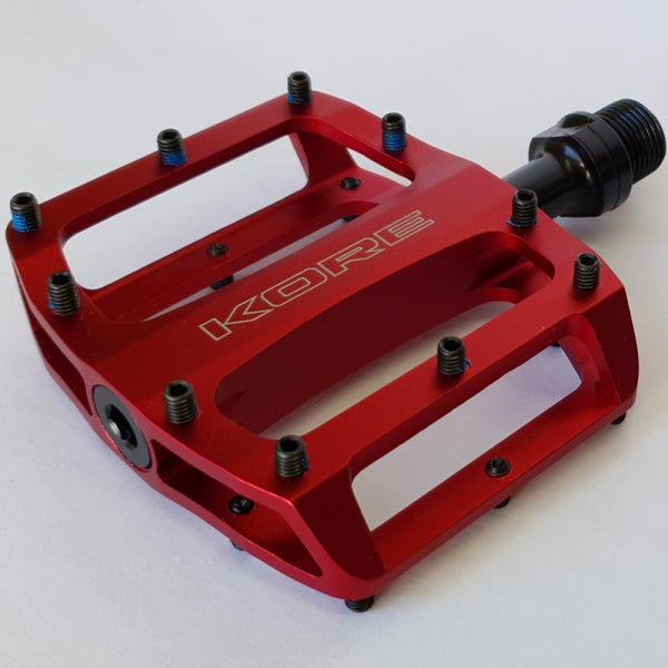 KORE Little Foot (K.L.F) Alloy Pedal Red