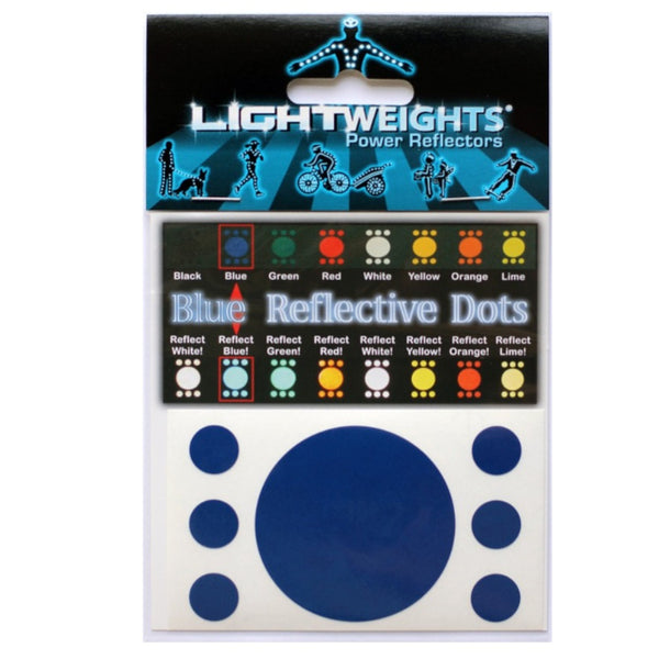 Lightweights Reflective Dots Blue