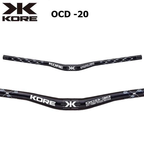 KORE - OCD-20 Handlebars 31.8mm x 20mm Rise