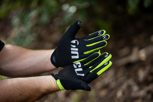 Lime Trail Gloves-M-Unisex