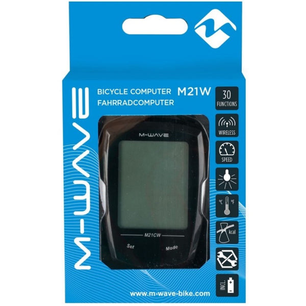 M-Wave M21W Wireless Cycle Computer Packaging